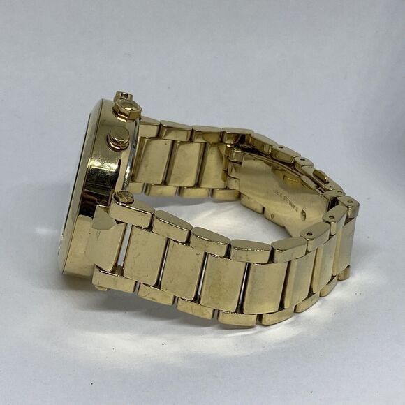 Michael Kors Parker MK5701 Women's Gold Stainless Steel Analog Dial Watch MP891 - Picture 9 of 12